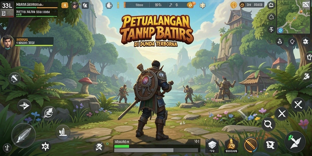 Gameplay seru dan mendebarkan di dunia terbuka 33L.