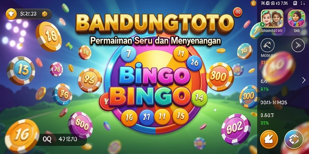 Screenshot gameplay BANDUNGTOTO menampilkan keseruan bermain Bingo.