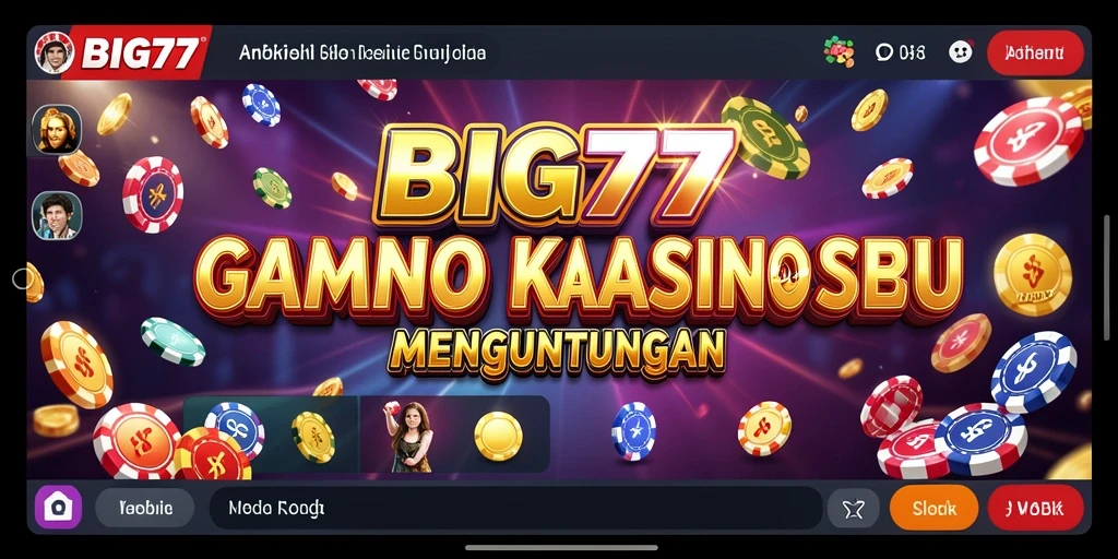 Tampilan gameplay BIG77 yang menawan dan mendebarkan.
