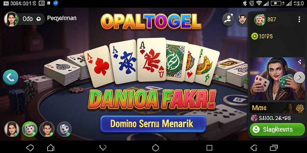Gameplay OPALTOGEL yang menarik dan penuh strategi dalam permainan Domino.