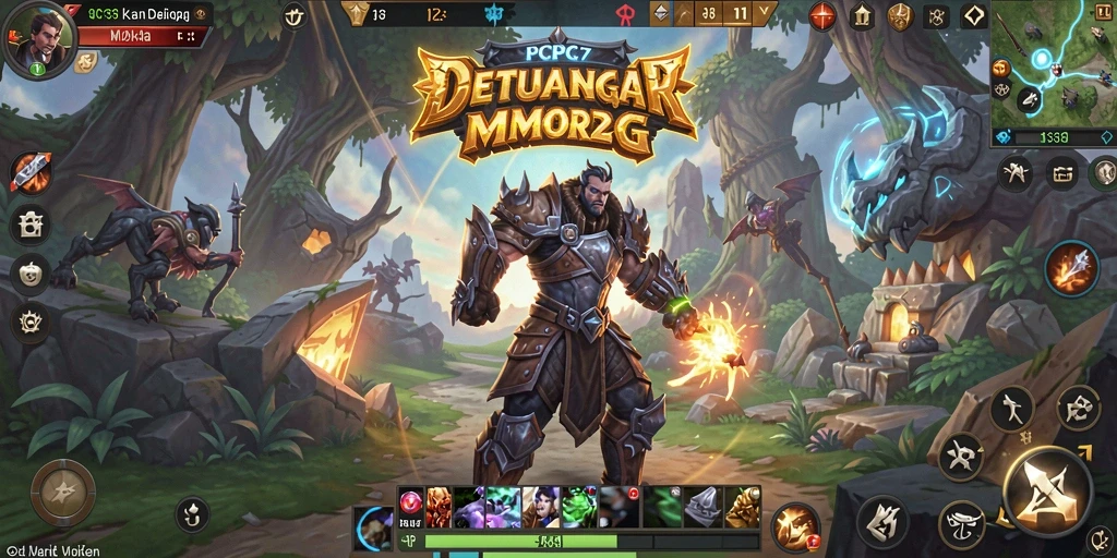 Tampilan gameplay <strong>PCPC7</strong> yang epik dan penuh aksi.