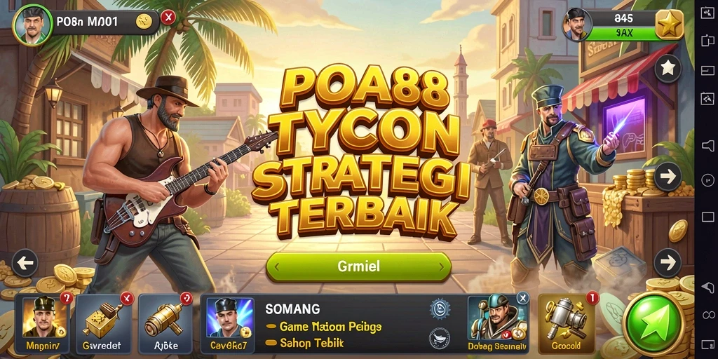 Tampilan gameplay POA88 yang menarik dan menantang.