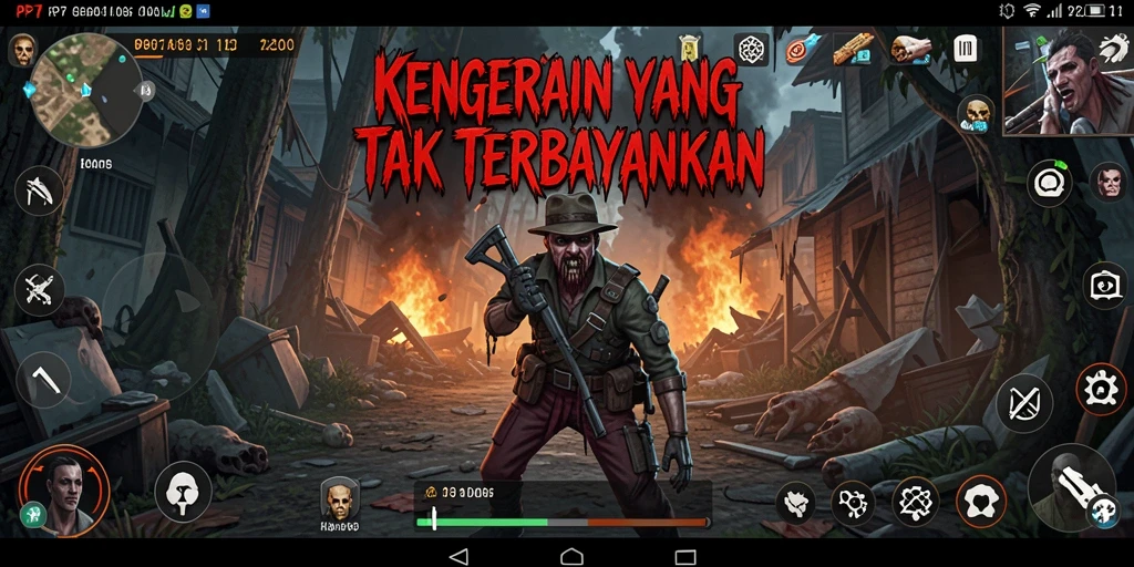 Gameplay menyeramkan PP7 dengan suasana mencekam.
