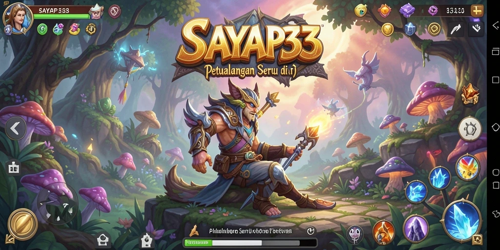 Tampilan gameplay seru dalam petualangan di SAYAP33.