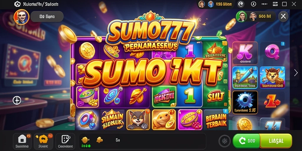 Tampilan gameplay SUMO777 yang menarik dan penuh keseruan.