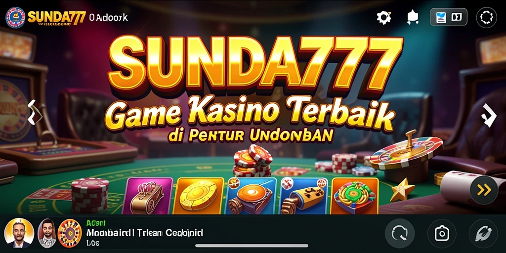 Screenshot SUNDA777 menampilkan gameplay mendebarkan dan grafis yang kaya.