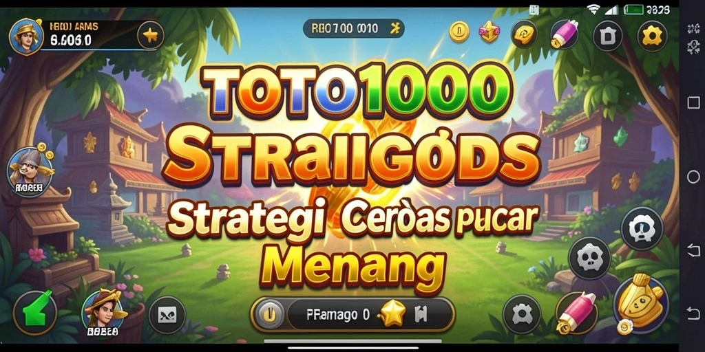 Gameplay menarik dari TOTO1000 yang menekankan strategi.
